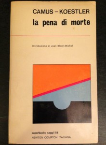 Camus-Koestler La pena di morte